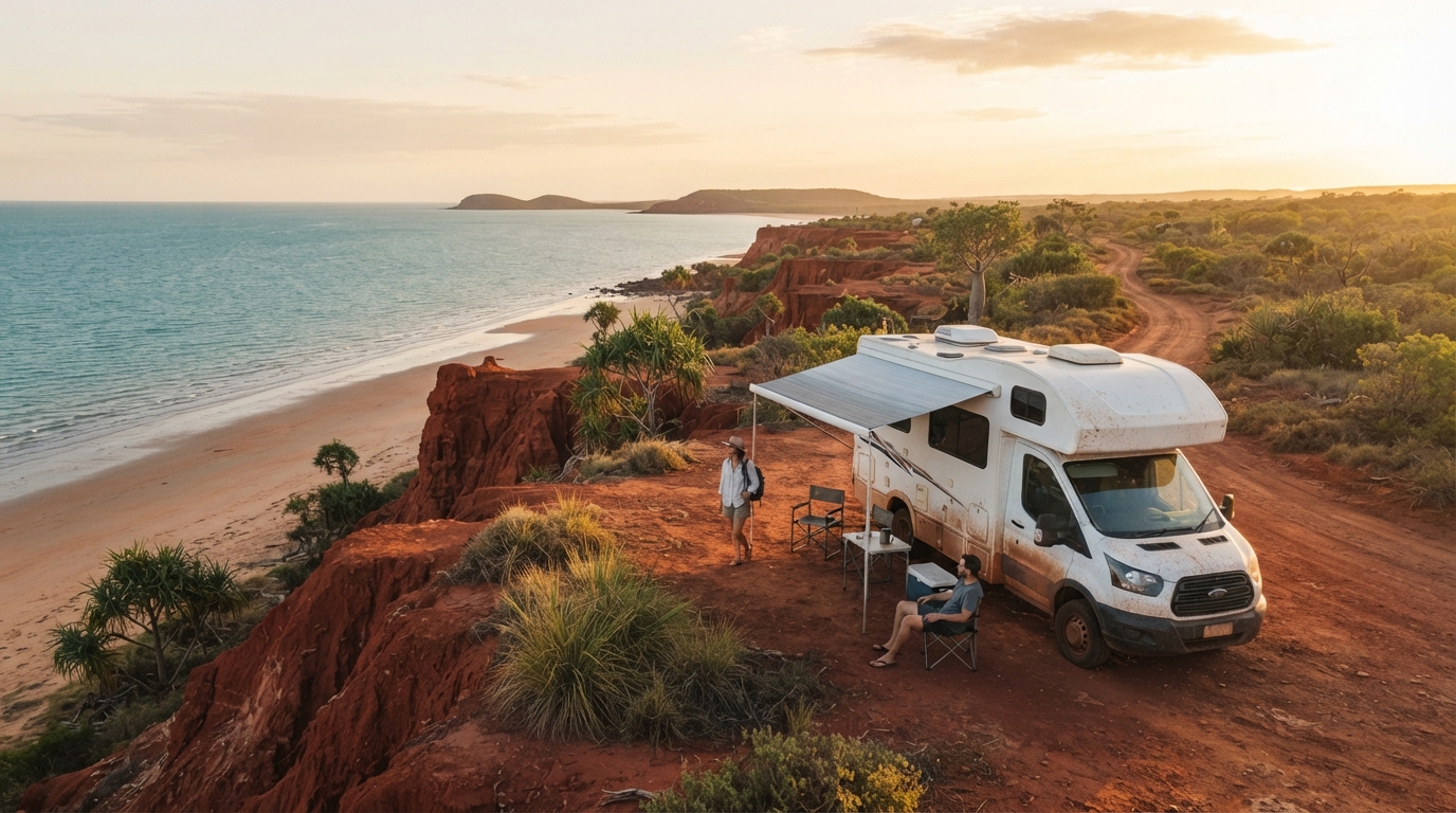 Broome to Sydney - Across the Heart of Australia Road Trip — Broome RV road trip landscape