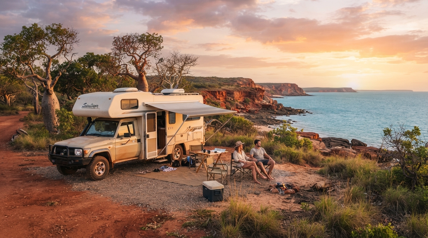 Broome to Adelaide - Desert Dreaming — national park landscape