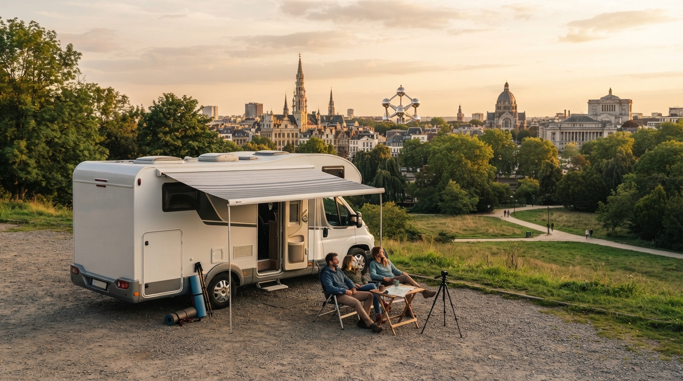 Brussels Roundtrip — Brussels RV road trip landscape