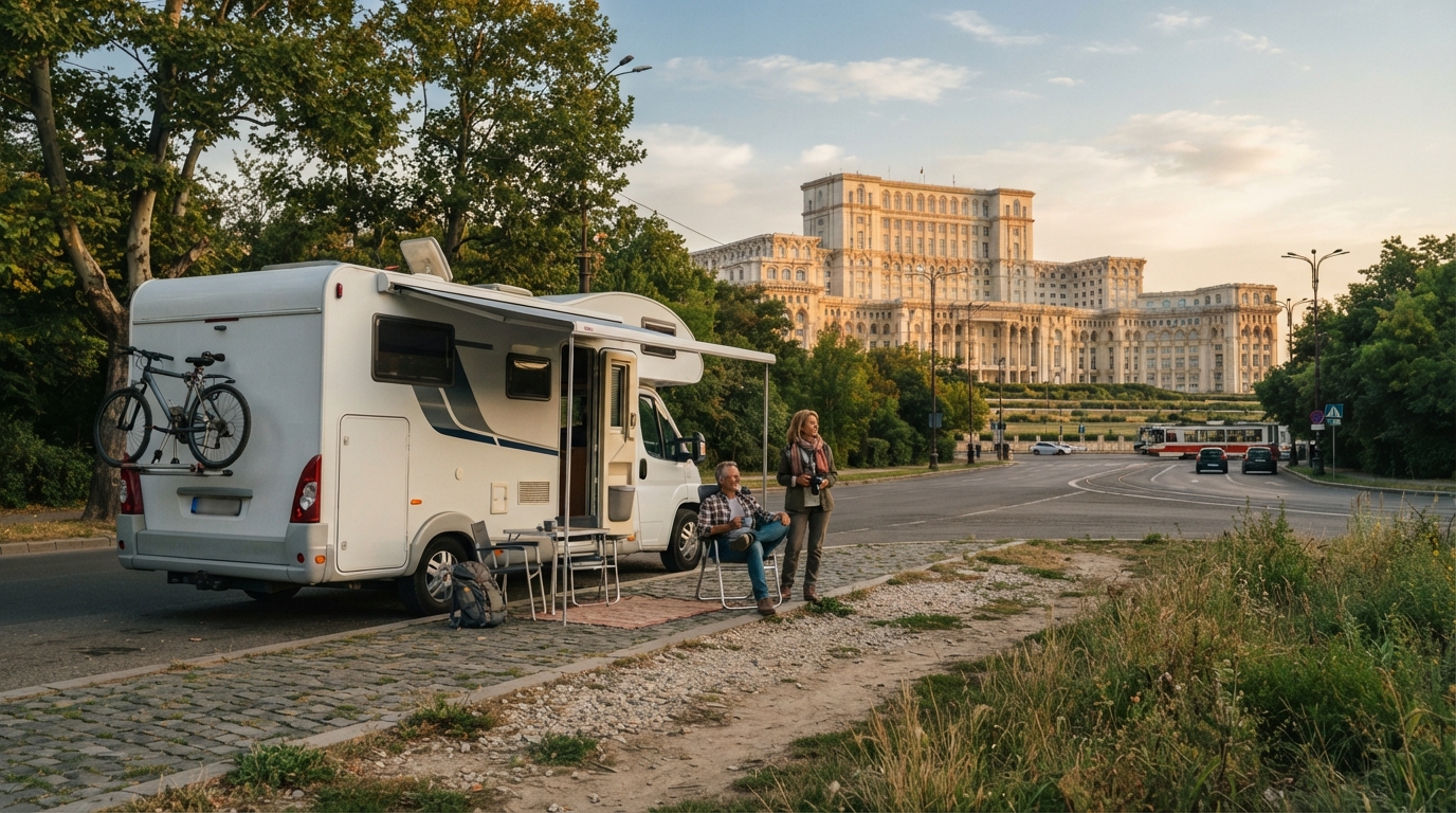 Bucharest Roundtrip - Salt Mines, Citadels, and Carpathian Bears — Bucharest RV road trip landscape