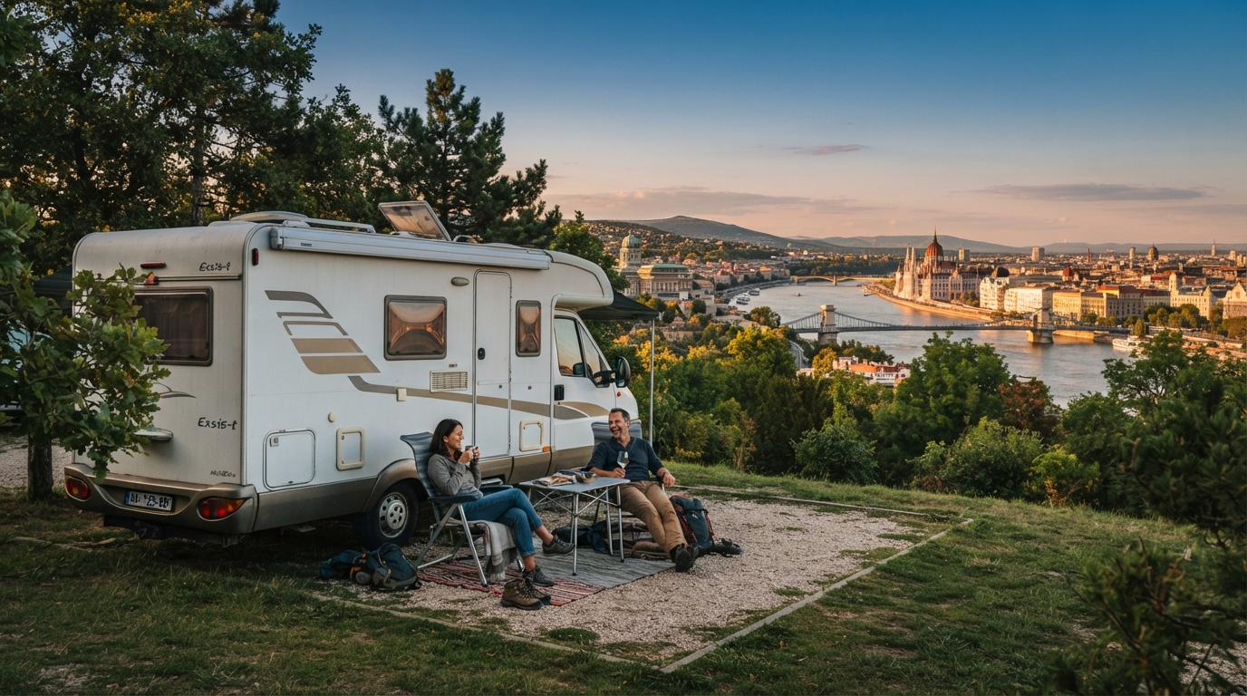 Budapest Roundtrip - West - Hungary, Slovakia,  Czechia, Austria — Budapest RV road trip landscape
