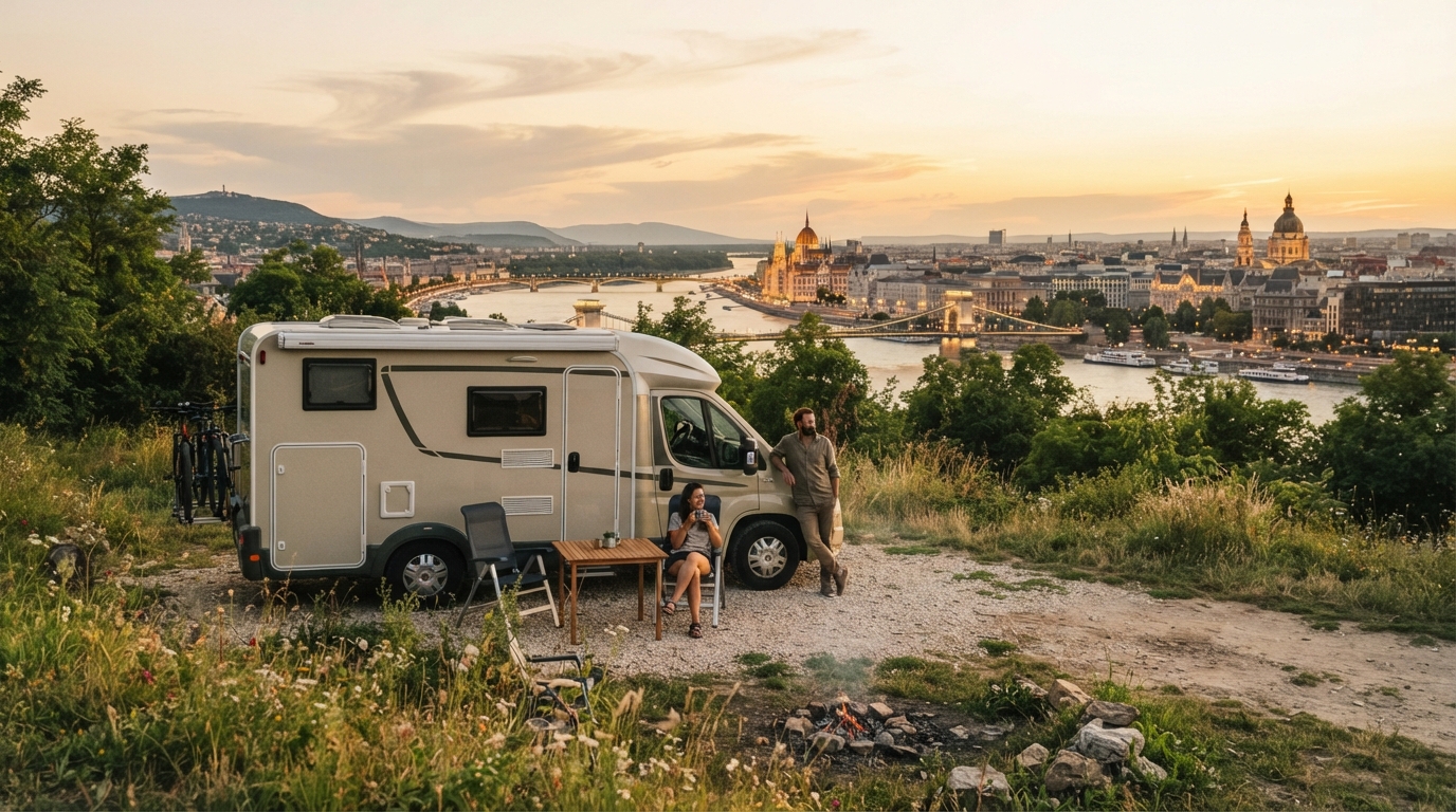 Budapest Round Trip - Thermal Baths and Historic Castles — Budapest scenic landscape