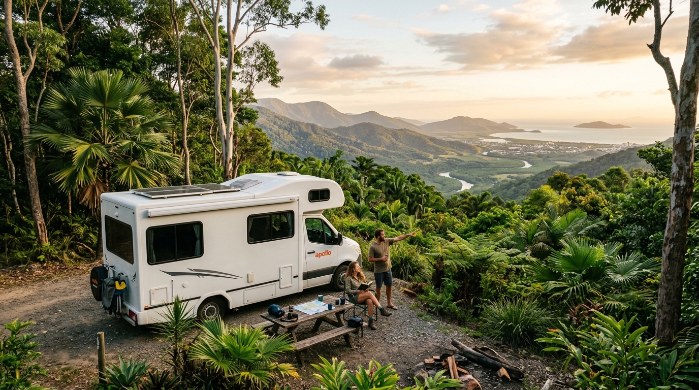 Cairns to Perth - The Great Aussie Cross-Country — Cairns RV road trip landscape