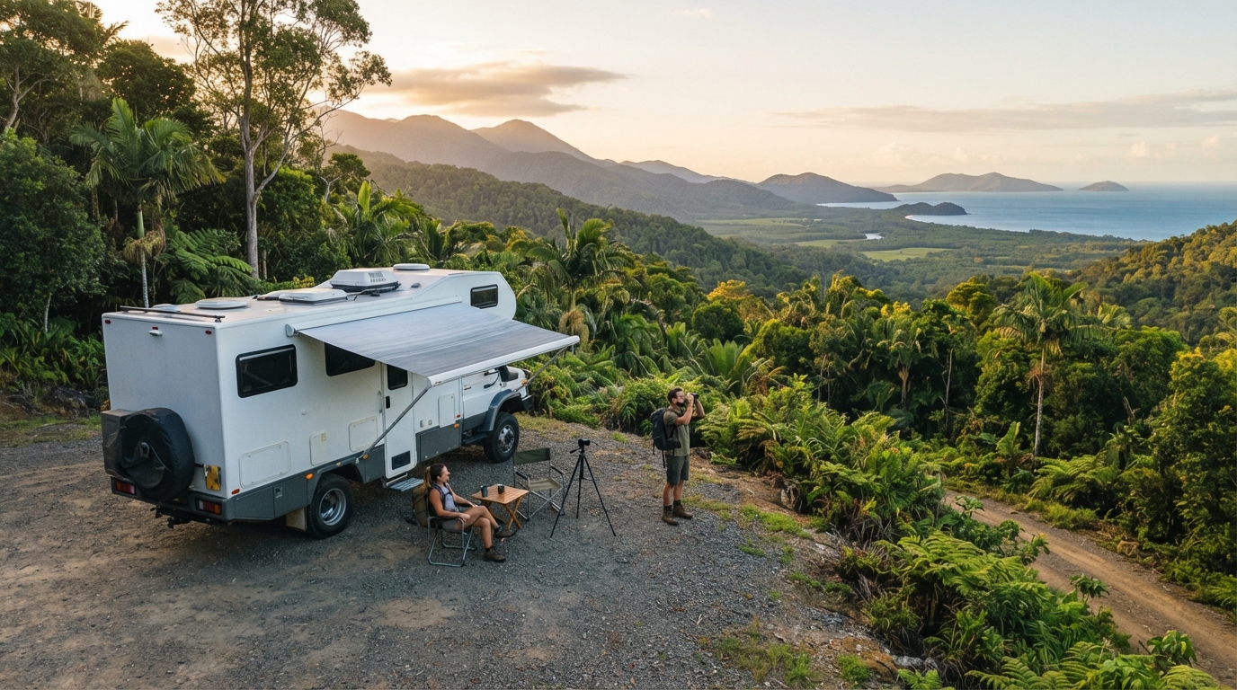 Cairns to Broome  - Via the Savannah Way — Cairns RV road trip landscape