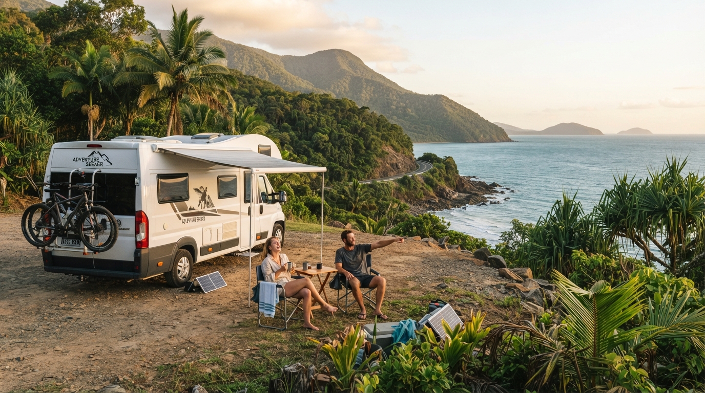 Cairns to Brisbane - Pacific Pathway — Cairns RV road trip landscape