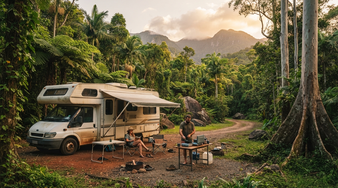 Cairns to Broome  - Via the Savannah Way — national park landscape