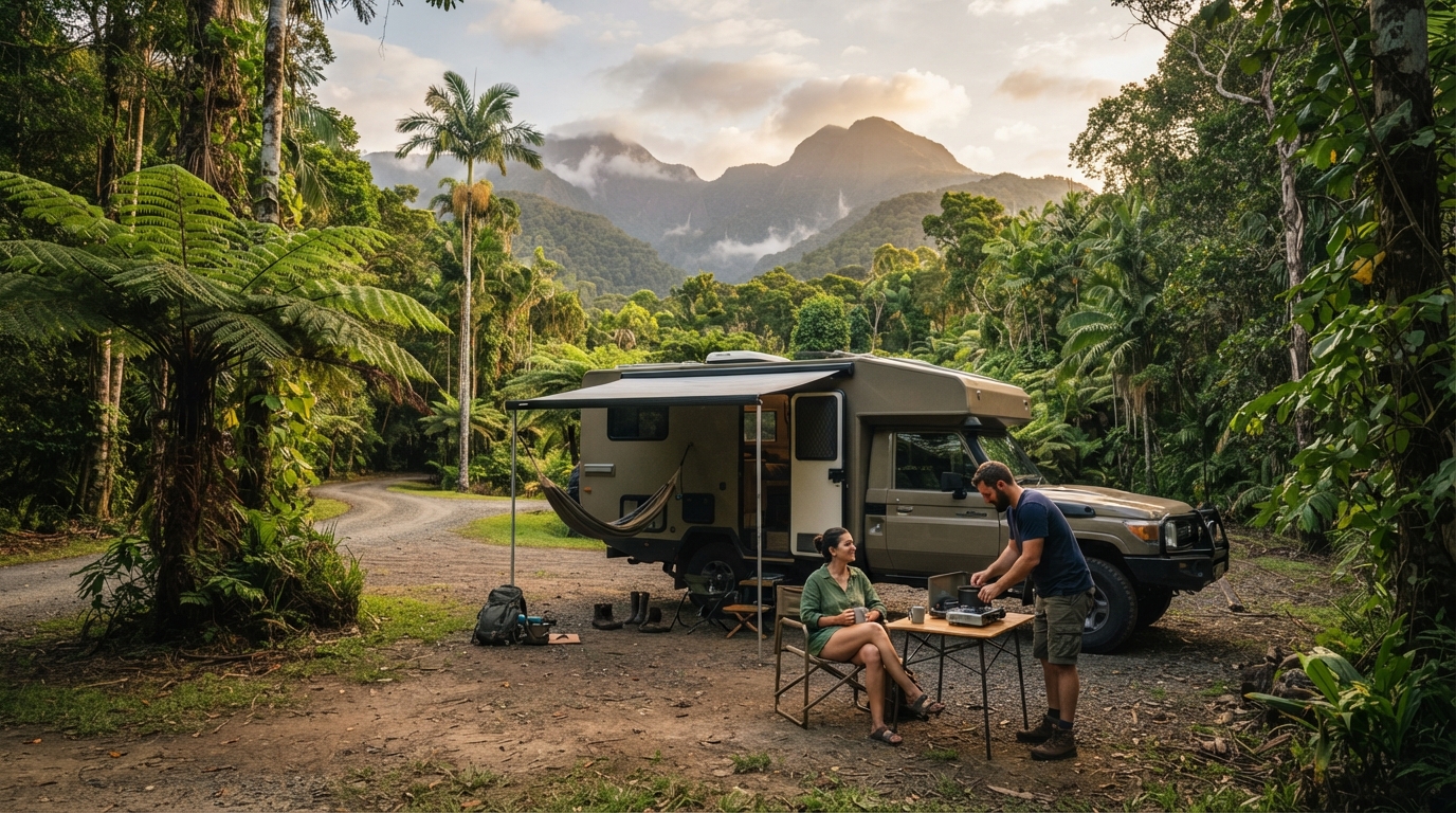 Cairns to Brisbane - Pacific Pathway — national park landscape