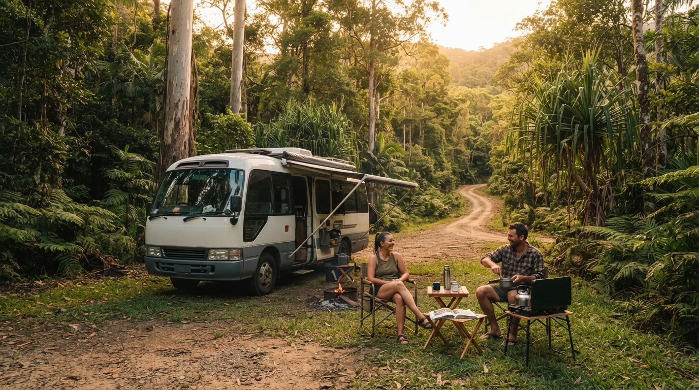 Cairns to Sydney - Coastal Dreams: The East Coast Journey — national park landscape