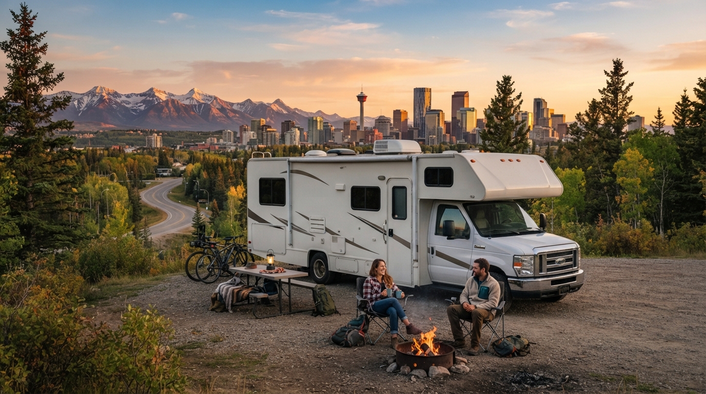 Calgary Roundtrip - The best of the Rockies — Calgary RV road trip landscape