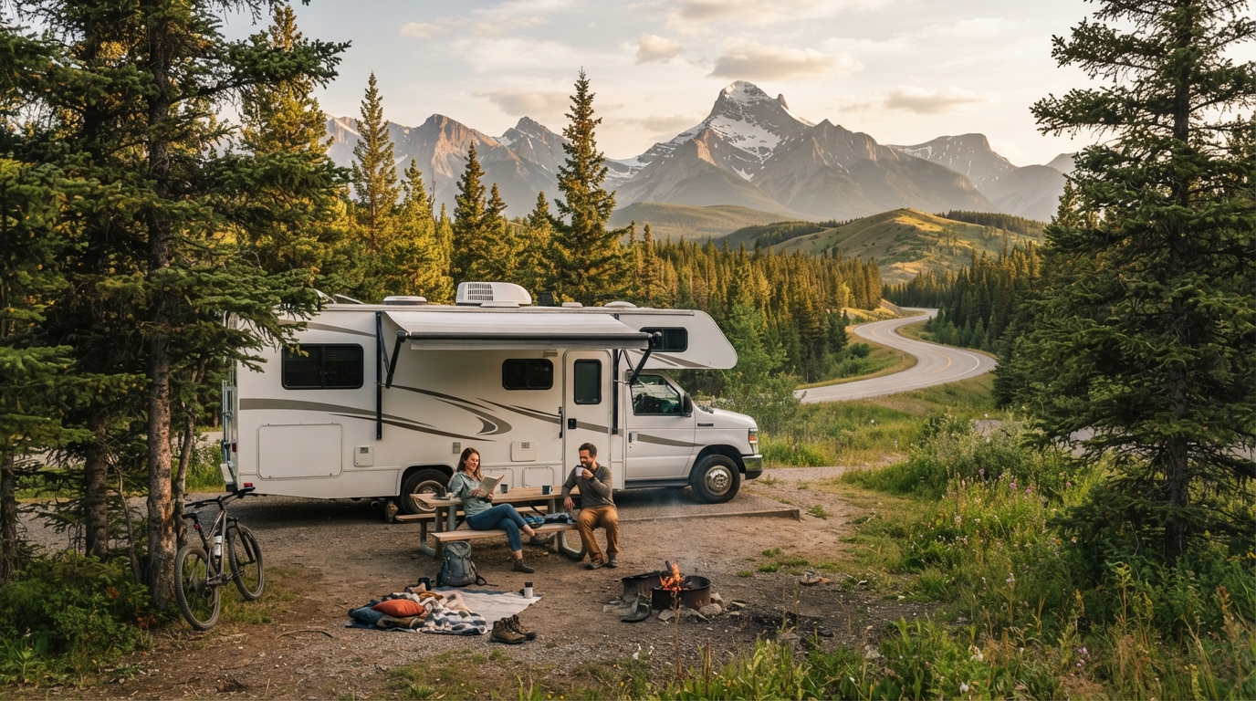 Calgary to Vancouver - Canadian Rockies & BC — Calgary RV road trip landscape