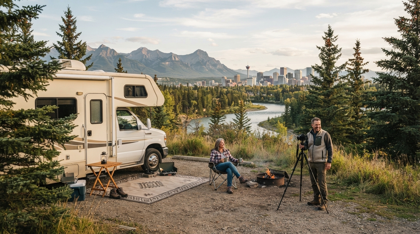Calgary to Whitehorse - Dinosaur Fossils and Gold Rush Trails — Calgary RV road trip landscape
