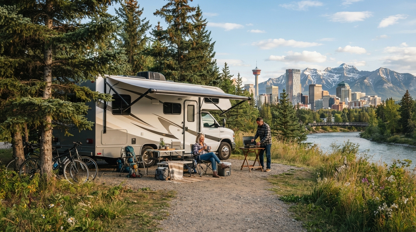 Calgary Roundtrip - South West — Calgary RV road trip landscape