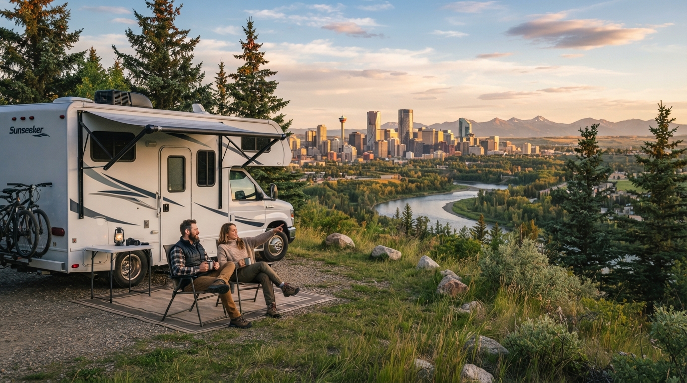 Calgary Roundtrip - South West - Rocky Rails and Trails Journey — Calgary scenic landscape