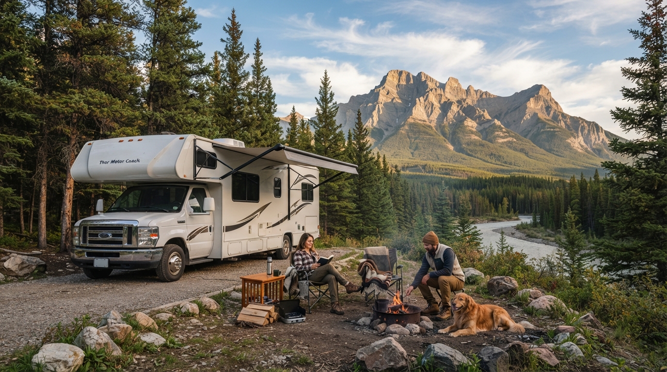 Calgary to Vancouver - Grizzlies, Geysers & Gondolas: A Family RV Trip Across the Rockies — national park landscape