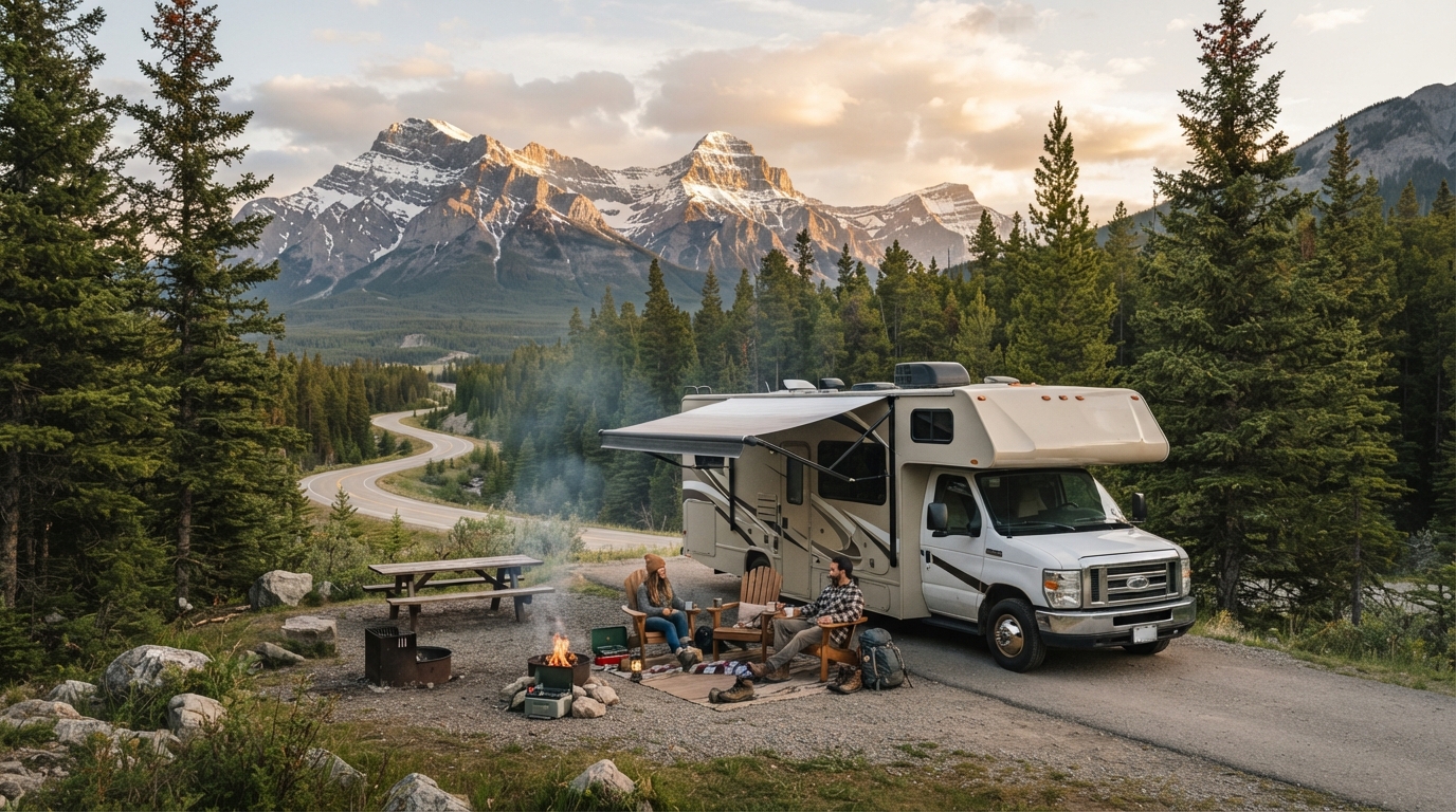 Calgary to Montreal — national park landscape