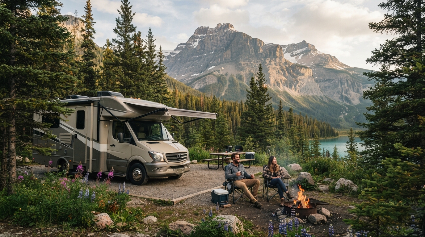 Calgary Roundtrip - Rockies okanagan and badlands — national park landscape