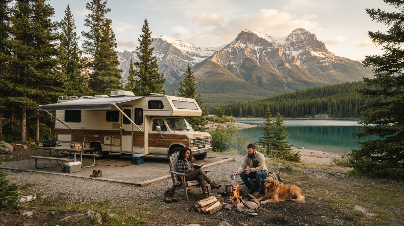Calgary Roundtrip - Rockies Mountains & Saskatchewan — national park landscape