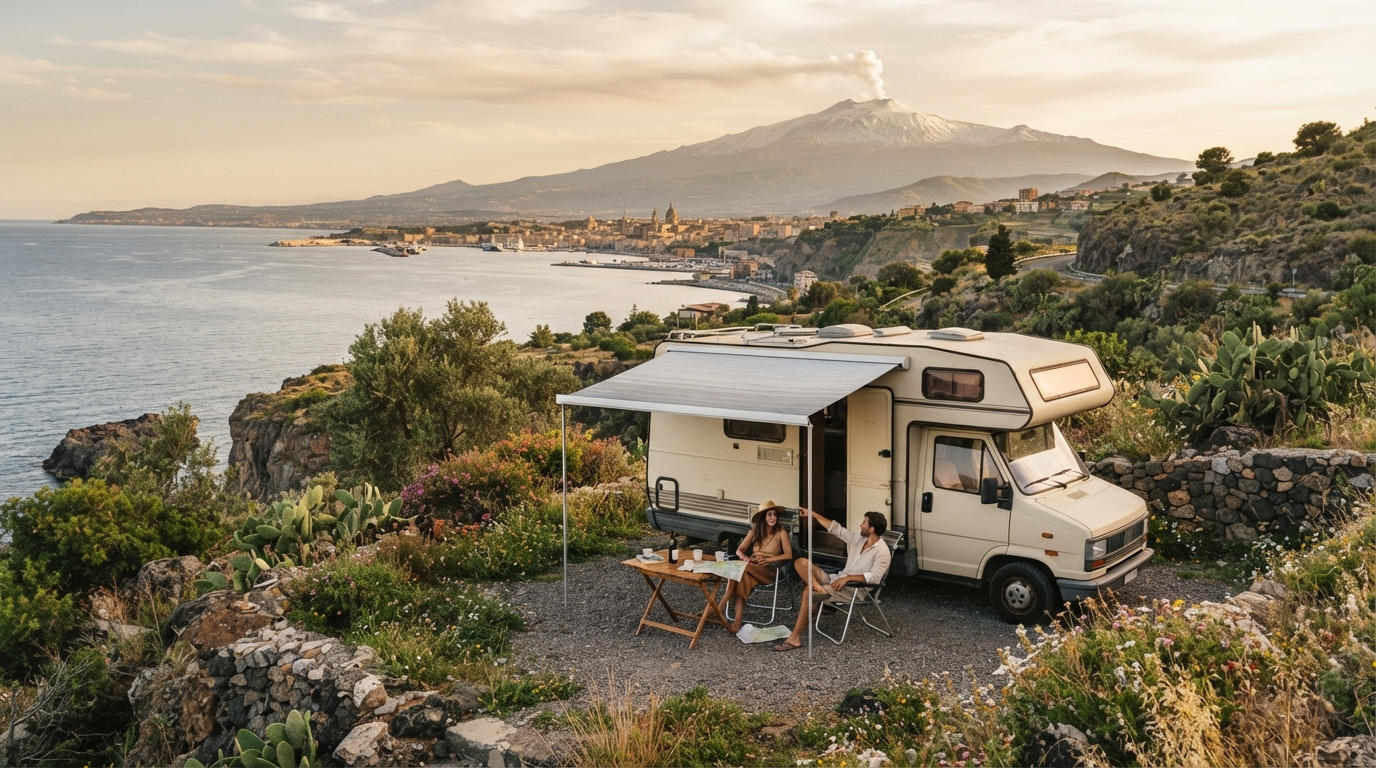 Catania Round Trip - The Sicilian Coast and Ancient Ruins — Catania scenic landscape
