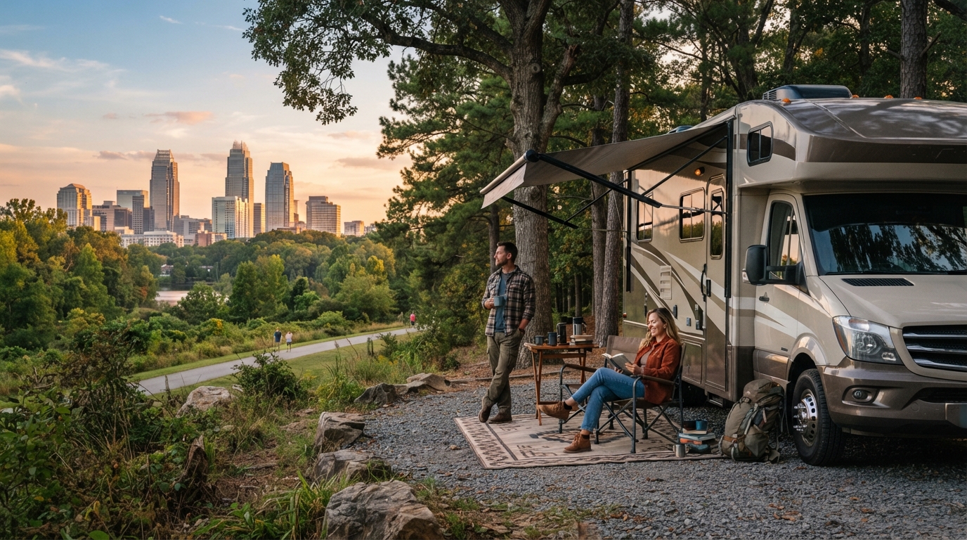 Charlotte to Las Vegas - The Blue Ridge to Grand Canyon  RV Adventure — Charlotte RV road trip landscape