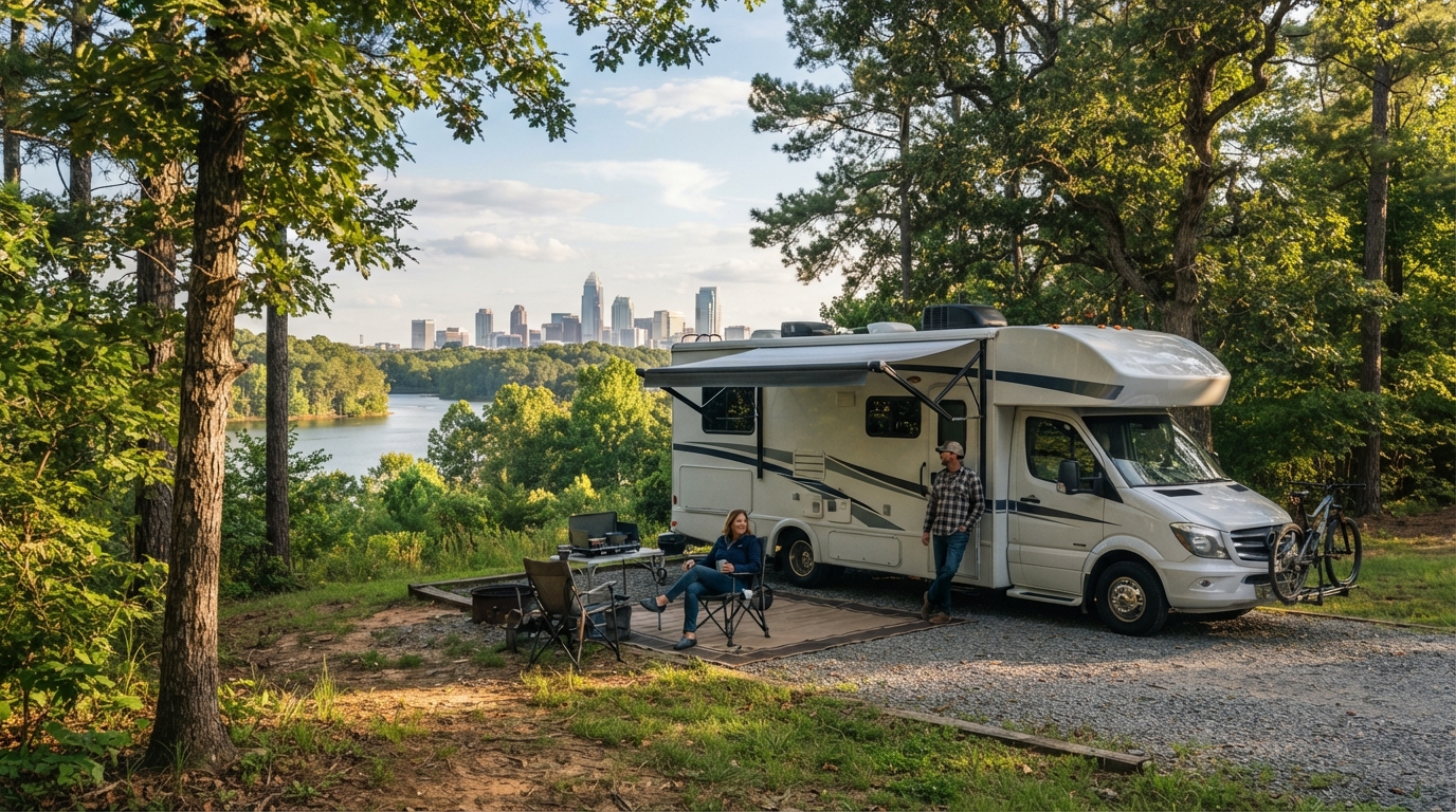 Charlotte to Dallas - Racing Legends Caves and Cowboys — Charlotte RV road trip landscape