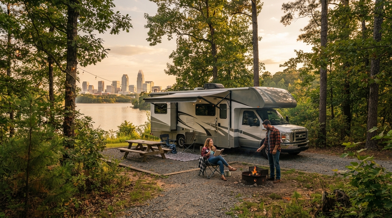 Charlotte to Atlanta - Explore the Southeast by RV — Charlotte RV road trip landscape