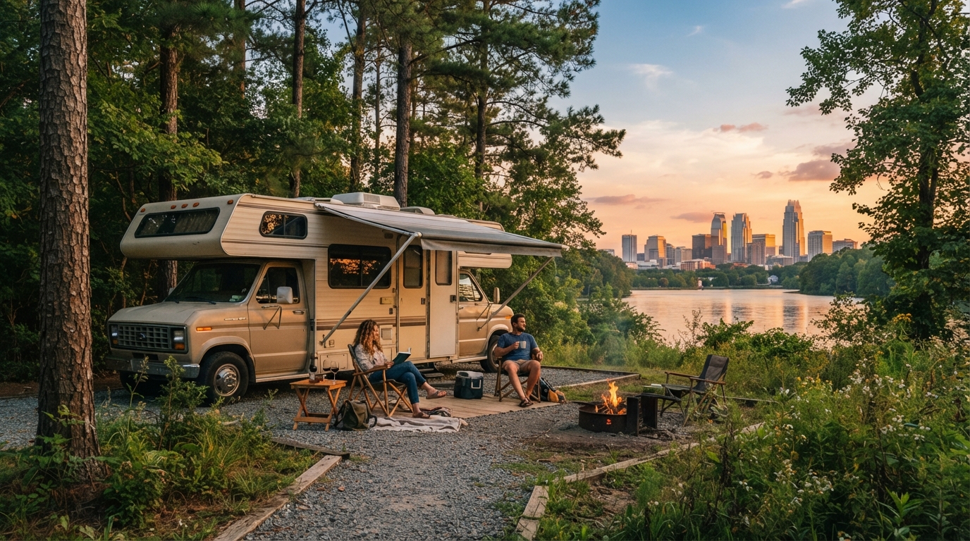 Charlotte to San Francisco - Southern Roots and California Shores — Charlotte RV road trip landscape