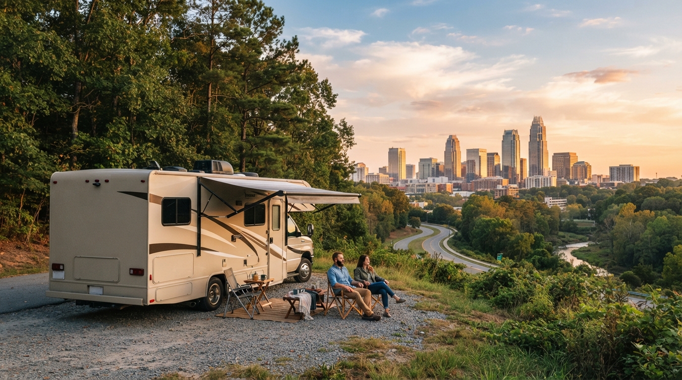 Charlotte Roundtrip - East Coast and Great Smokey Mountains Highlights — Charlotte RV road trip landscape