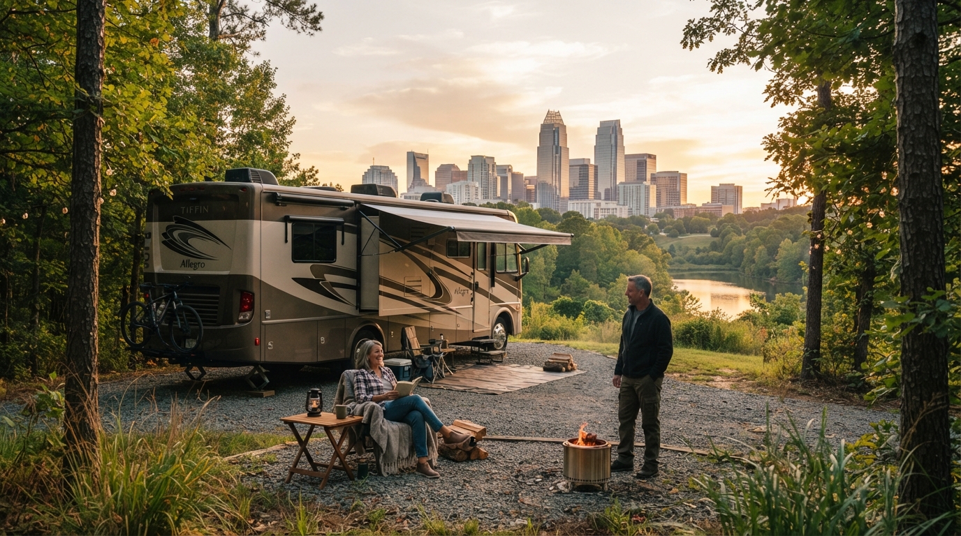 Charlotte to San Francisco - Southern Roots and California Shores — Charlotte RV road trip landscape