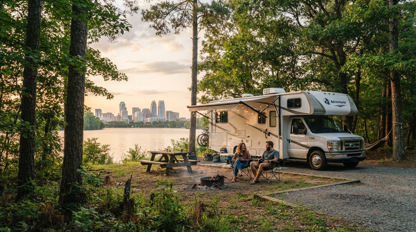 Charlotte Roundtrip — Charlotte RV road trip landscape