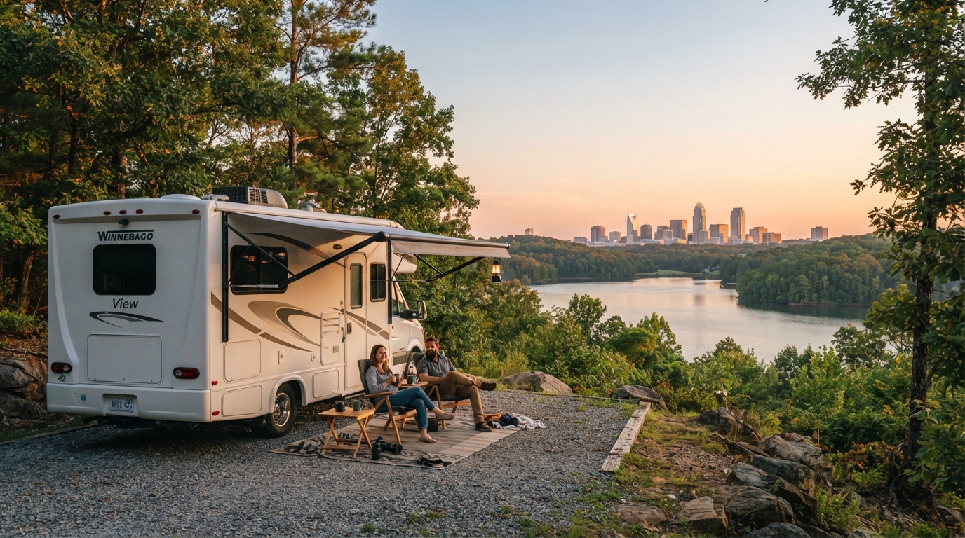 Charlotte Roundtrip - East Coast and Great Smokey Mountains Highlights — Charlotte scenic landscape