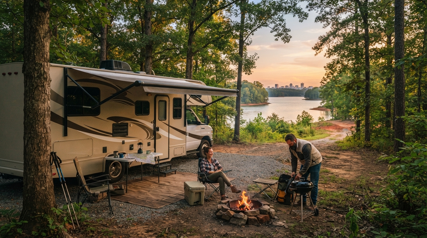 Charlotte to Chicago - Smoky Mountains and Great Lakes — national park landscape