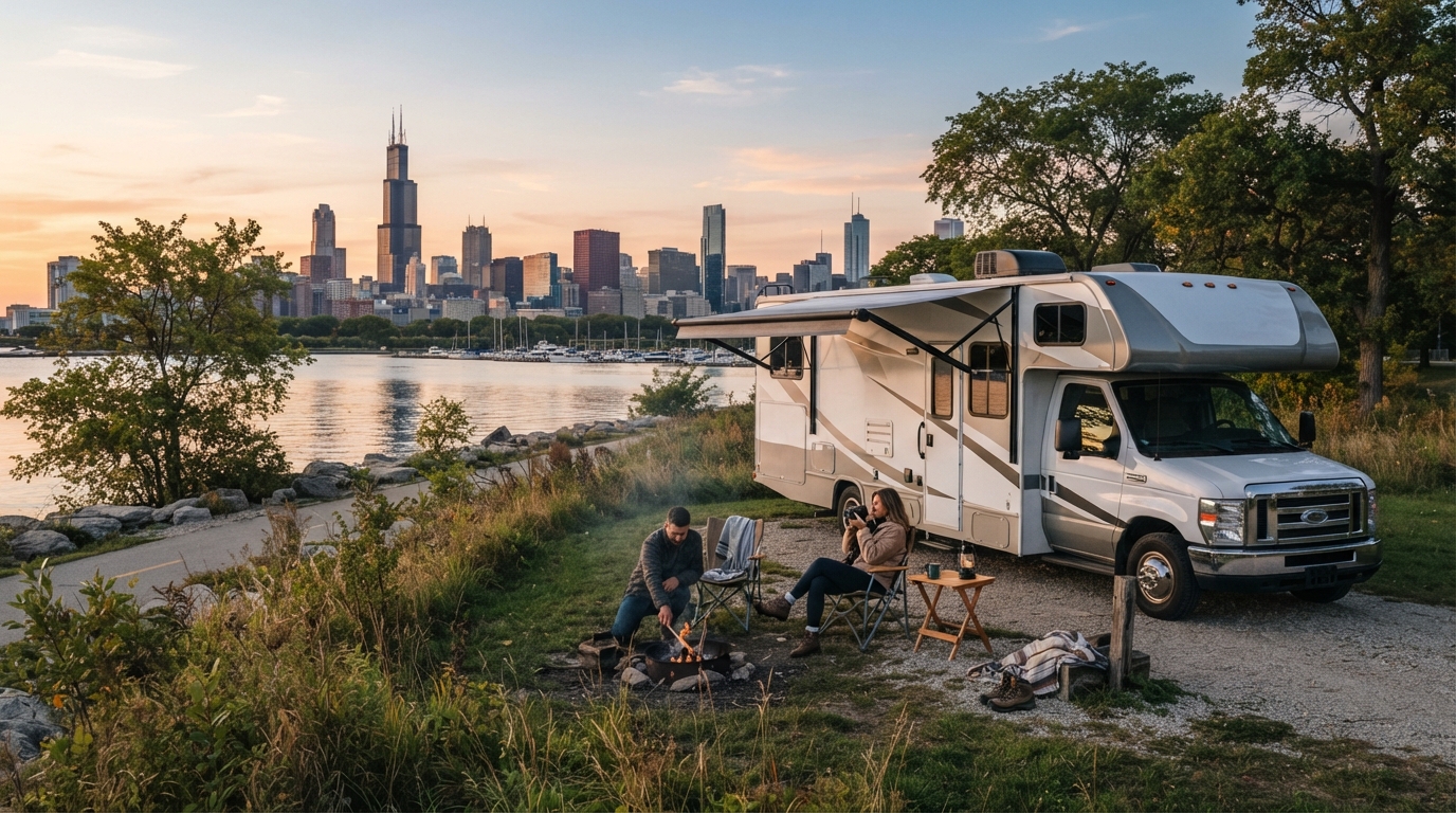 Chicago to Billings - The Pioneers’ Loop: History, Heritage & Hot Springs — Chicago RV road trip landscape