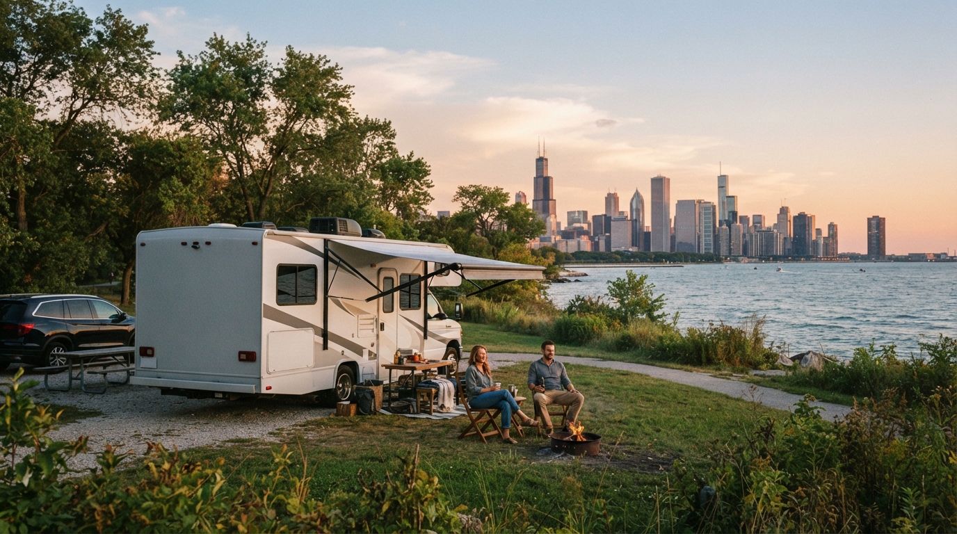 Chicago to Salt lake City - Mormon Trail — Chicago RV road trip landscape