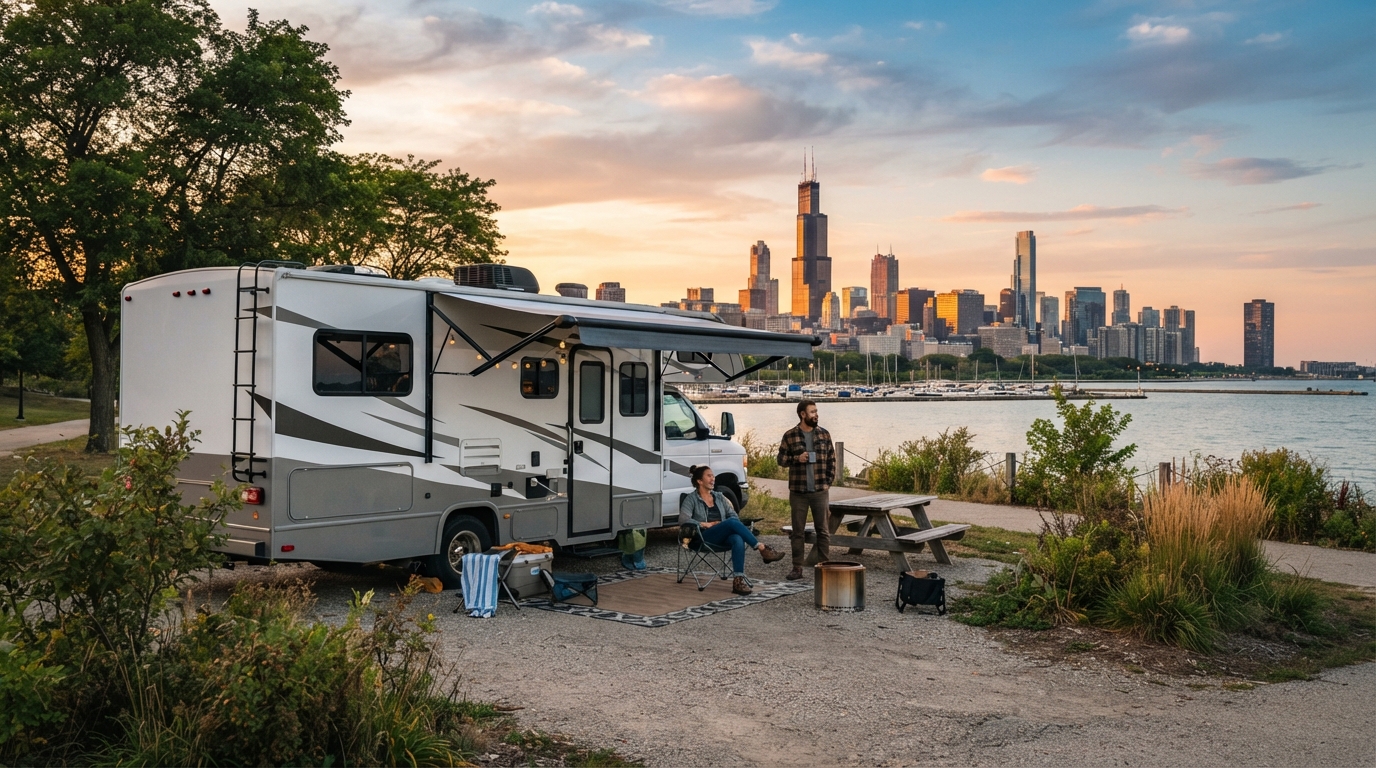 Chicago to Washington DC - Route of Roots: From the Rust Belt to the Founding Fathers — Chicago RV road trip landscape