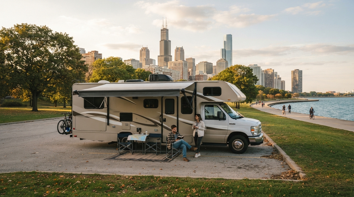 Chicago to Las Vegas - Route 163 & Beyond: A Canyonlands Camper Route — Chicago to Las Vegas scenic route