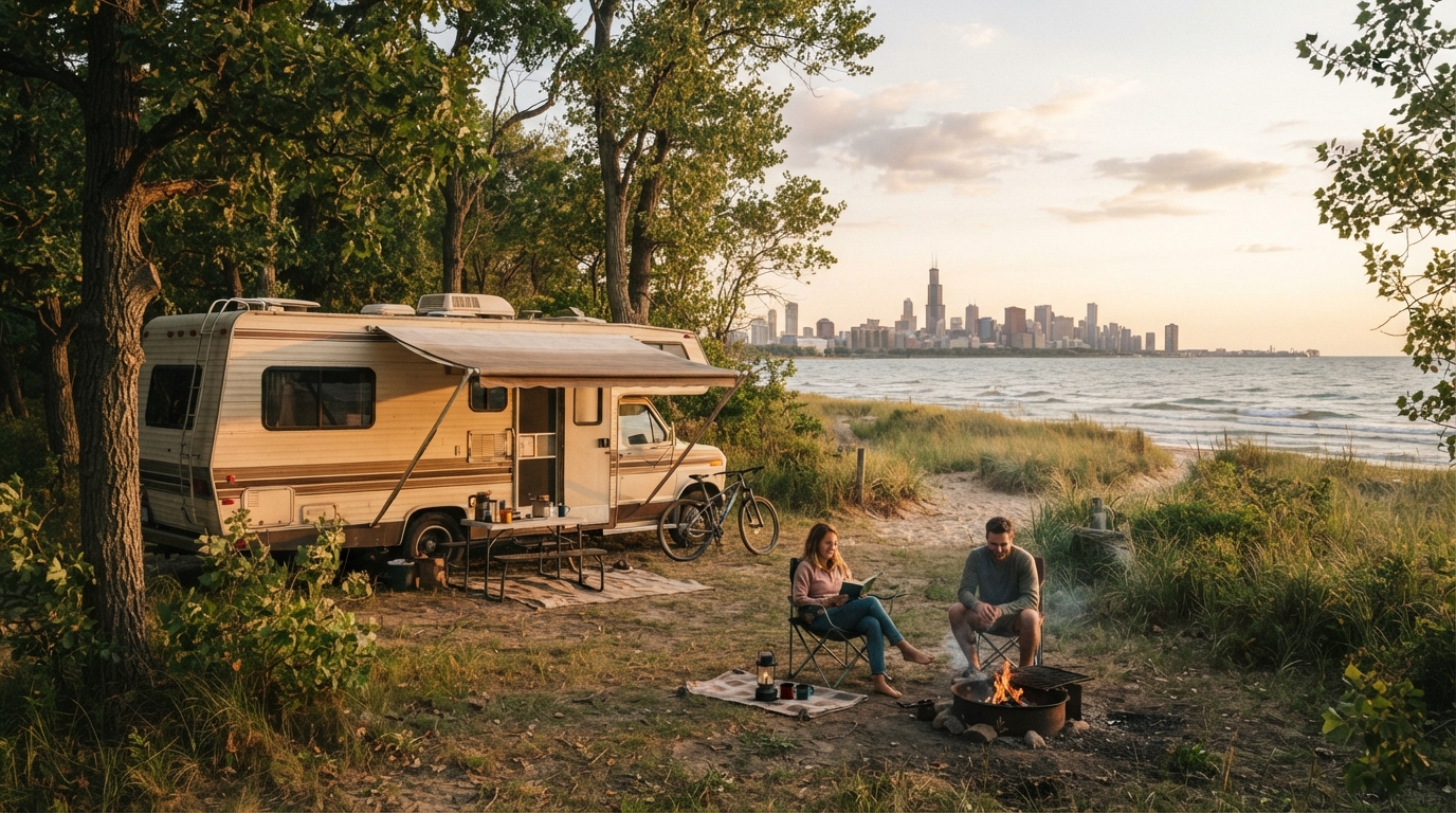Chicago Roundtrip - incl. Lake Shore Drive — national park landscape