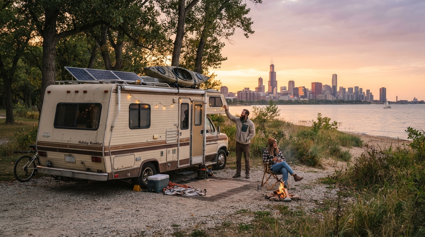 Chicago to Denver - Sunset Routes and Mountain Roots — national park landscape