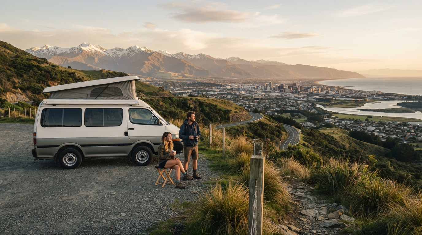 Christchurch Roundtrip - North of the South Island — Christchurch RV road trip landscape