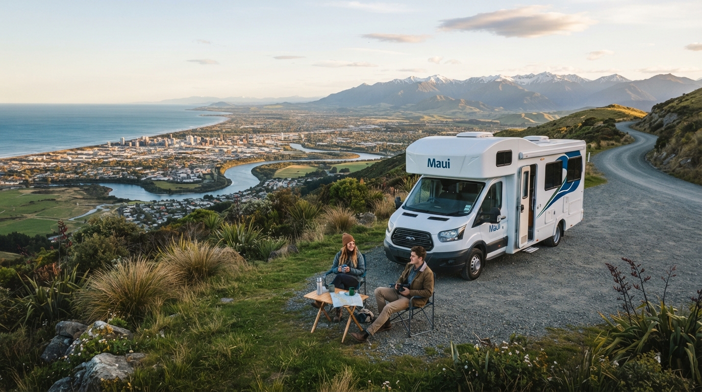 Christchurch Roundtrip - South of the South island — Christchurch RV road trip landscape