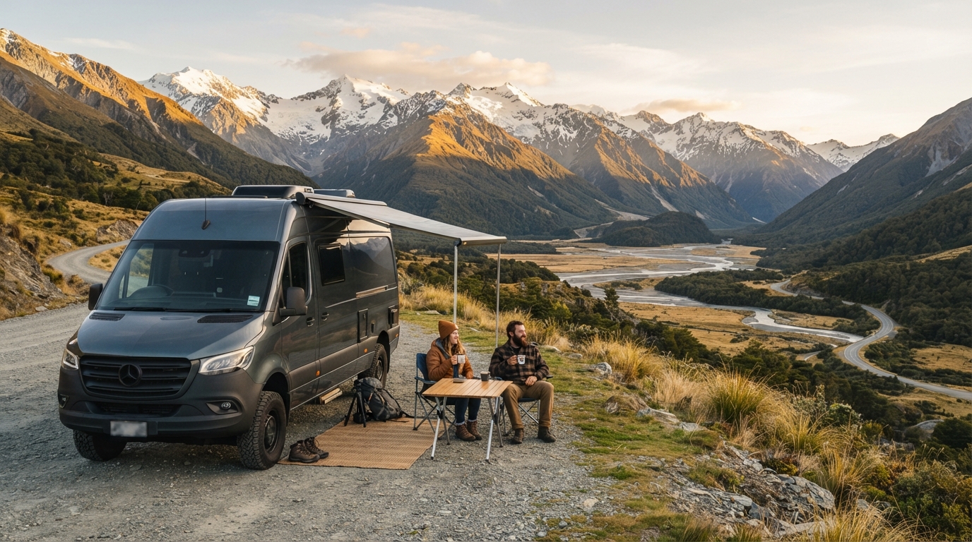 Christchurch Roundtrip - Central of the South Island — national park landscape
