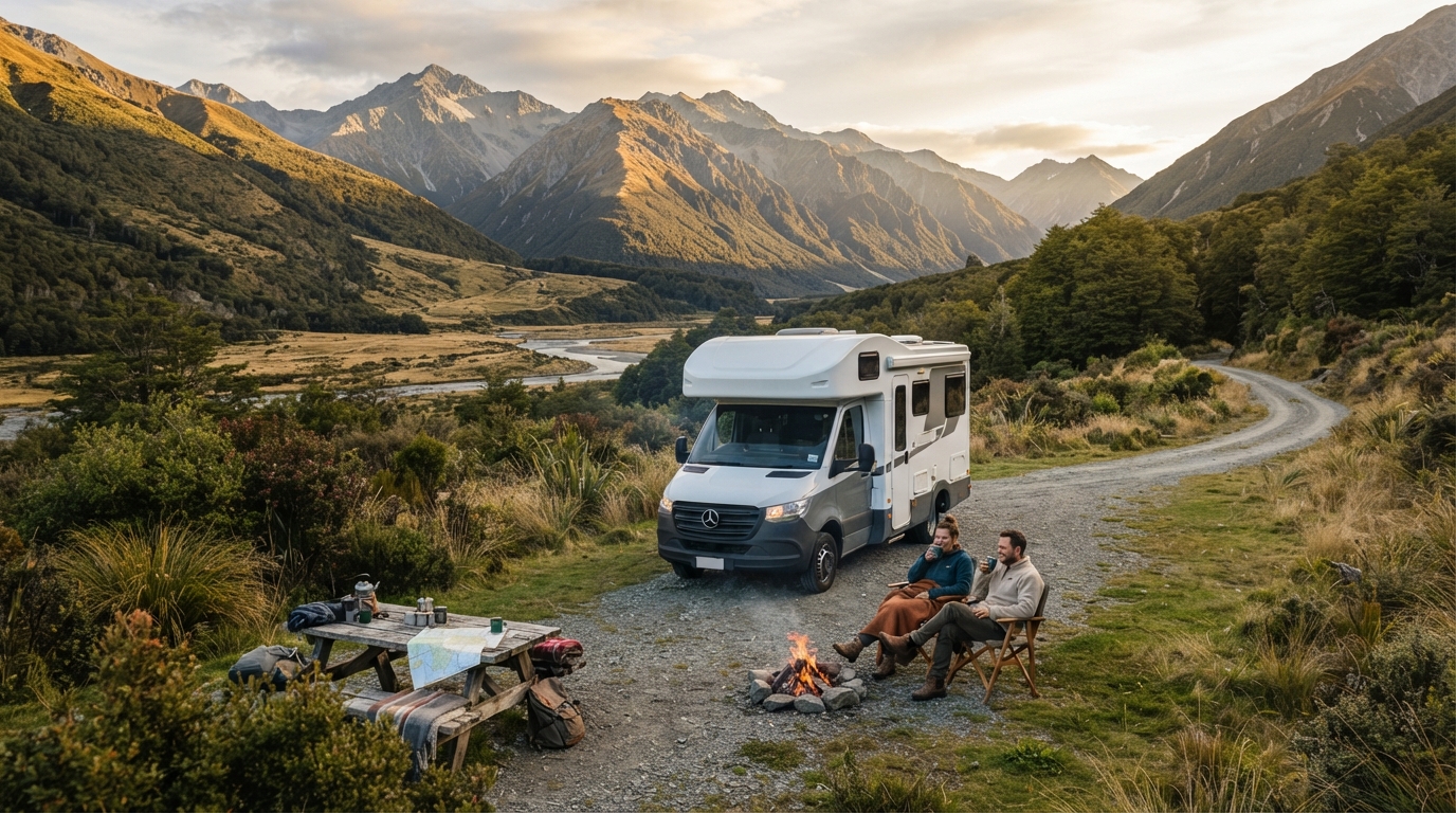Christchurch Roundtrip - South of the South island — national park landscape