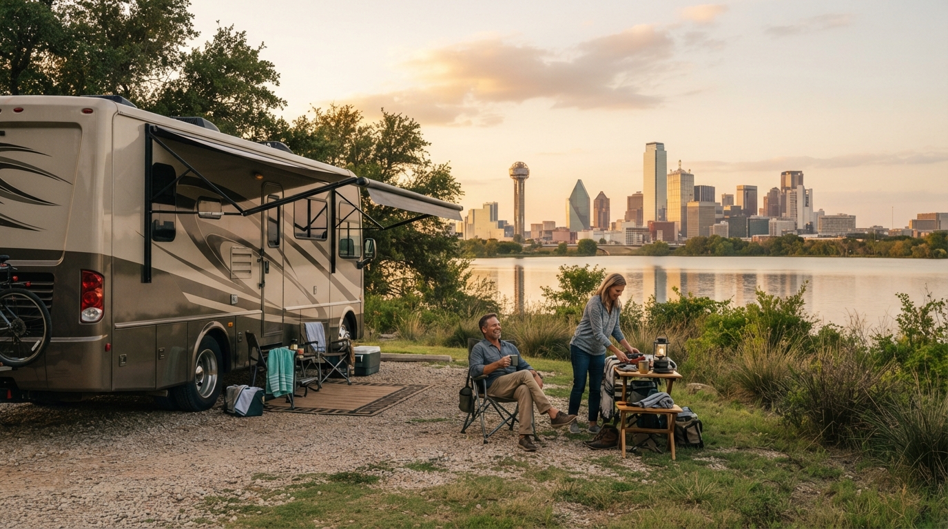 Dallas to San Francisco - The Great Western Expanse — Dallas RV road trip landscape