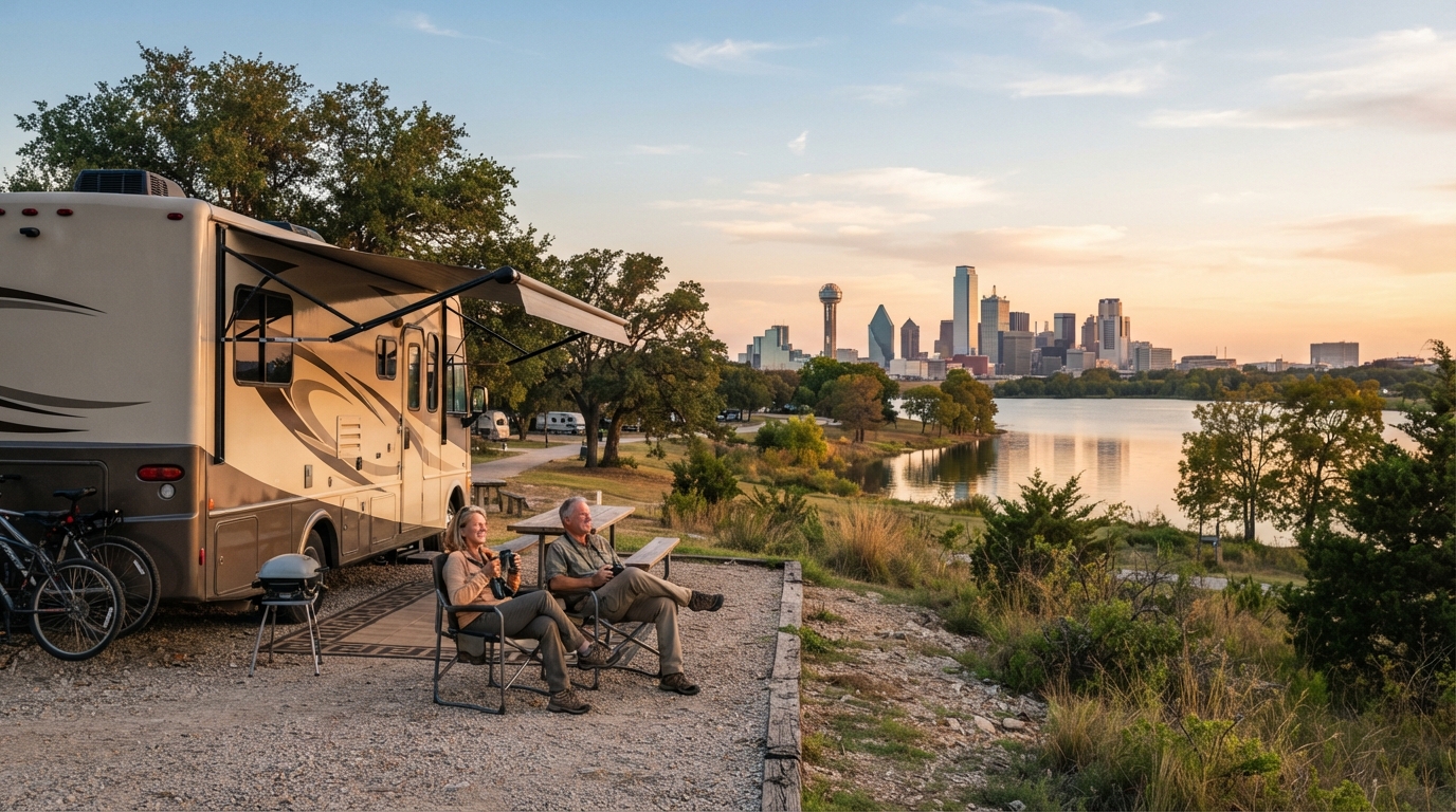 Dallas to Seattle - The Epic Diagonal Crossing — Dallas RV road trip landscape
