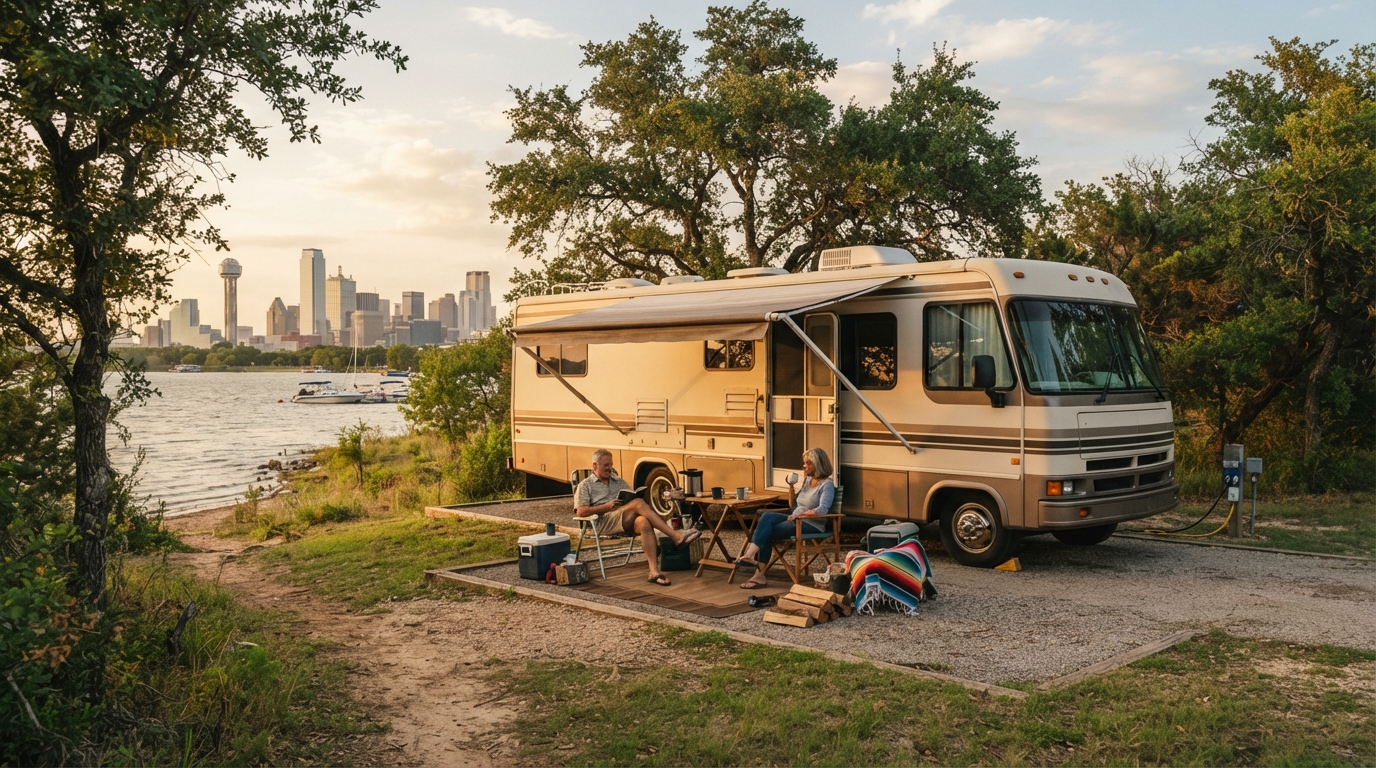 Dallas to Denver - Badlands Bison and Geysers The Ultimate Midwestern RV Trek — Dallas RV road trip landscape