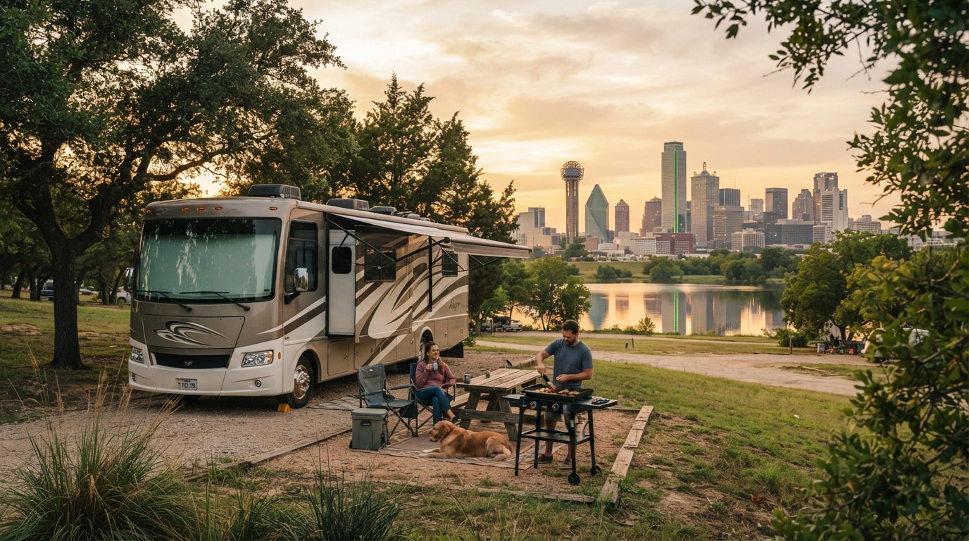 Dallas Roundtrip - Incl. Bluebonnet Trail — Dallas scenic landscape