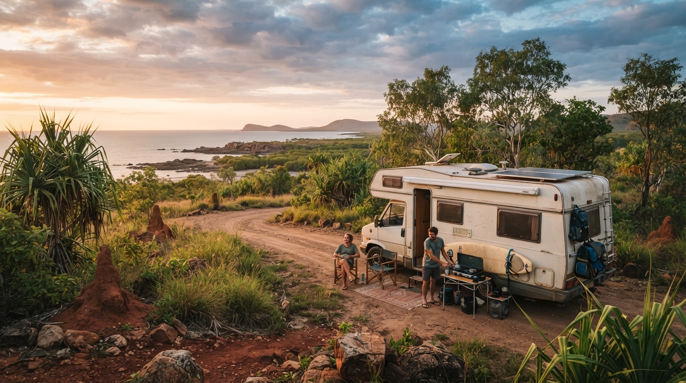 Darwin to Alice Springs - Heritage and Horizons Trail — Darwin RV road trip landscape