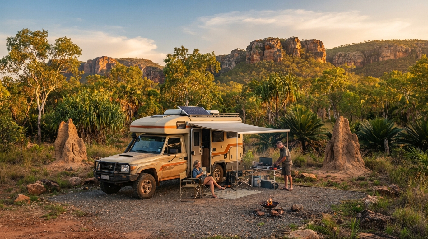 Darwin to Sydney - The Campervan Coast-to-Coast Journey — national park landscape