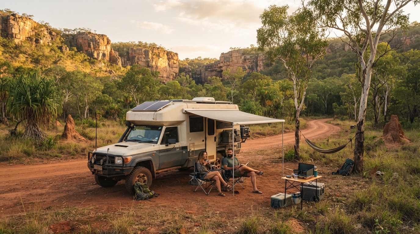 Darwin to Brisbane - Desert Tracks and Coastal Paths — national park landscape