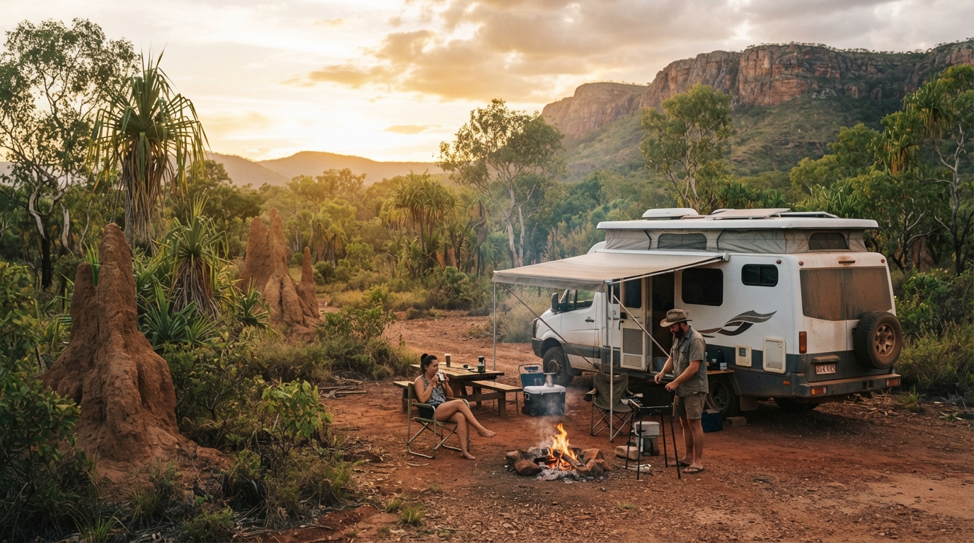 Darwin to Alice Springs - Heritage and Horizons Trail — national park landscape