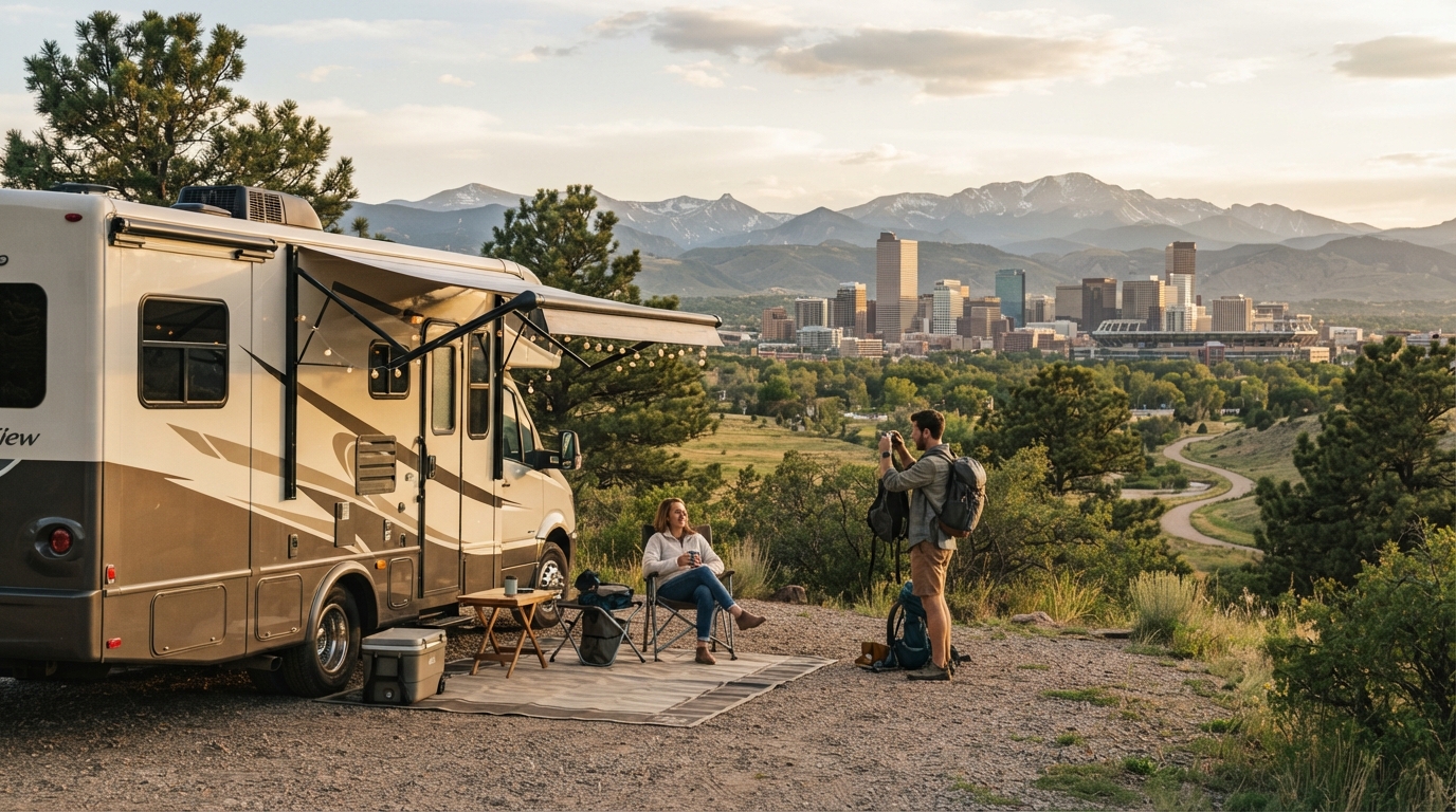 Denver to Los Angeles -Canyons, Culture & Coastlines: A Motorhome Road Trip West — Denver RV road trip landscape